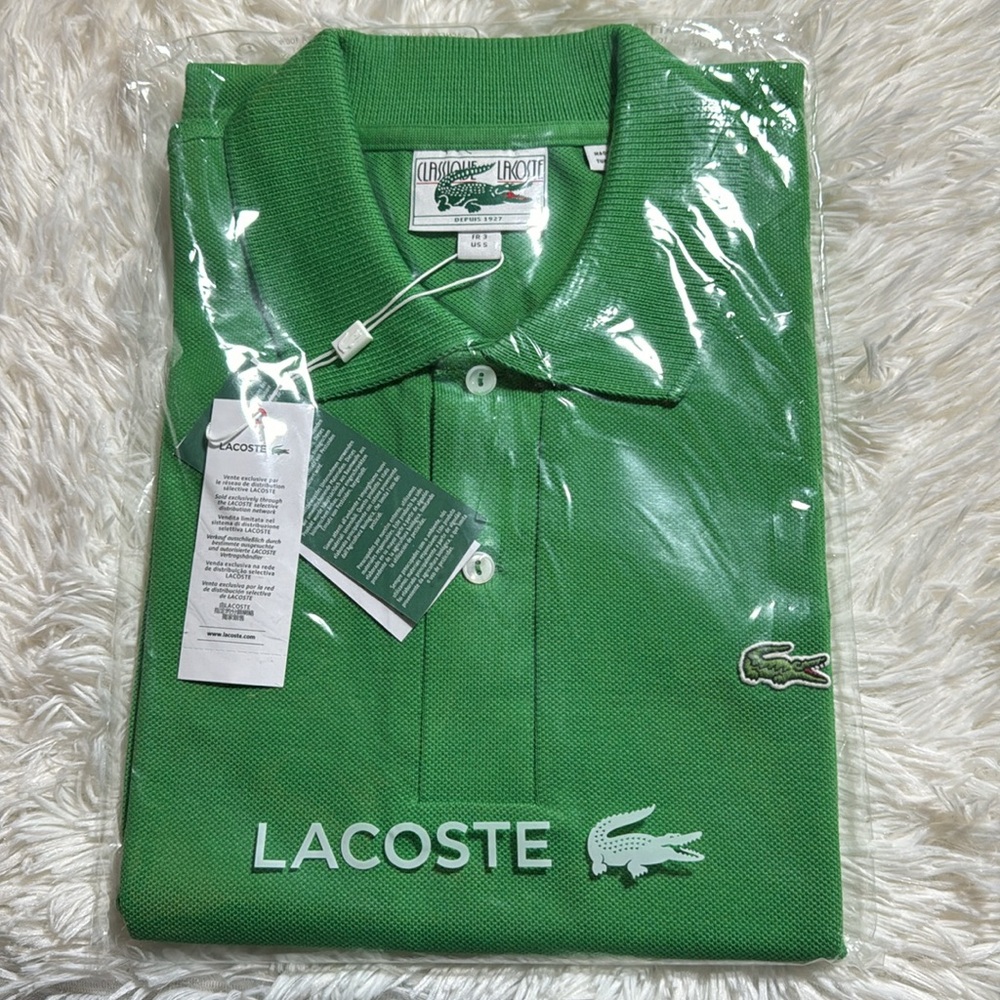 Last one‼️Lacoste Men's Classic Short Sleeve Polo Shirt - Picture 4 of 8